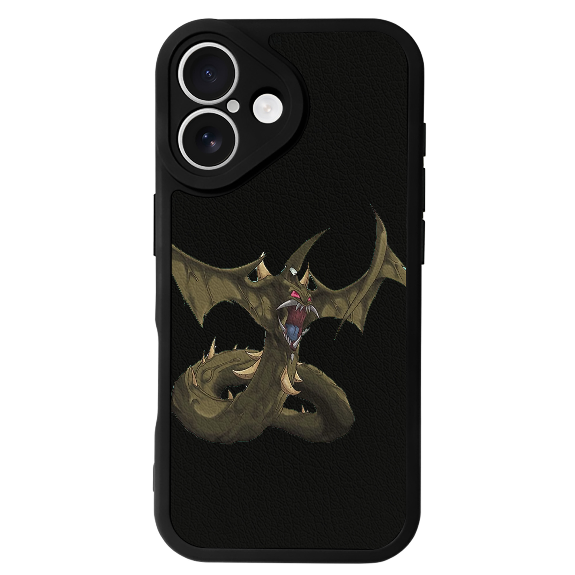（画像用） 遊☆戯☆王 Yu-Gi-Oh! 【iPhone 16シリーズ対応】シリコンスマホケース（レザー調） 材質：シリコン